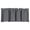 Grey, variant on Leutsin Kitchen/Bathroom Swag Valance Curtain,57×18" Valance Curtain for Kitchen Window,Valance Curtains Blackout Rod Pocket Window Curtain Valances for Kitchen