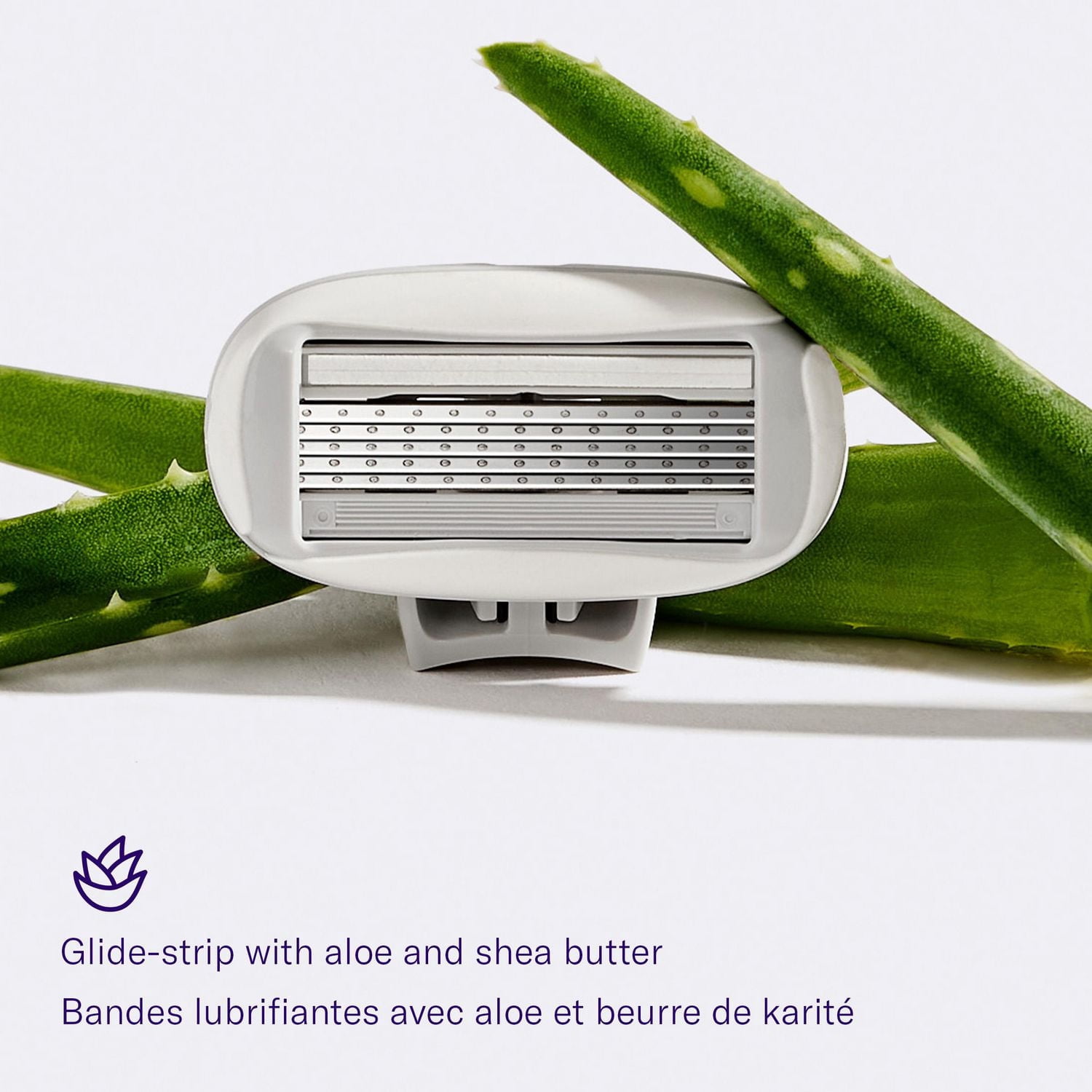 Cartouches de lame de rasoir Flamingo pour femmes – 8 cartouches