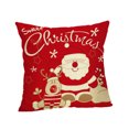 thumbnail image 1 of Jusqu'à 65 % de Rabais SMihono Housse de Coussin pour Canapé-Lit de Noël Décoration Maison, 1 of 1