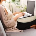 thumbnail image 4 of Vadktai Detachable Cushion, Round Memory Foam Chair Pad, Non-Slip Design Soft Breathable Comfortable Seat Cushion, Suitable for Living Room, Dining Room, Office,With zipper, Washable, 4 of 6
