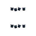 thumbnail image 2 of Thinsony 4pieces Durable Valve Caps For Wide Range Of Uses Delicate And Fashionable black blue 2Set, 2 of 6
