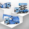 thumbnail image 4 of Auto Toy Polished Smoothly Fun Realistic Rescue Crane Children Car Toy for Boys, 4 of 10
