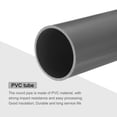 thumbnail image 4 of Unique Bargains PVC Rigid Round Pipe 57mm ID 63mm OD 20cm/8' Length Light Grey High Impact for Water Pipe, Crafts, Cable Sleeves, 4 of 6