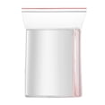 thumbnail image 1 of 100 Piece Set Of 5 Thick Transparent PE Self Sealing Bags With Red Edges: Excellent Sealing And Resistance Ideal For Storage, 1 of 6