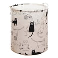 thumbnail image 2 of Fashion Printed Household Foldable Toy Clothing Storage Bag Laundry Basket, 2 of 4