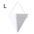 thumbnail image 1 of CAROOTU Simple Container Iron Vases Ceramic Self Water-Absorbing Planter Nordic Succulent Plant Wall Mounted, 1 of 1
