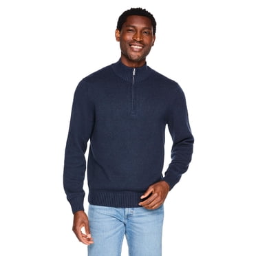 George Men's Quarter Zip Sweater