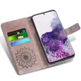 thumbnail image 2 of Phone Case for Samsung Galaxy S20 Plus Folio Flip Wallet Case, PU Leather Credit Card Holder Slots Heavy Duty Full Body Protection Kickstand Protective Phone Cover for Galaxy S20 Plus Men, Black, 2 of 5