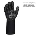 thumbnail image 3 of LJNYFDC Microwave Mitten Heat Resistant Kitchen Glove with Non Sticky and Non Slip Design Reusable Five Fingers Triple Layer Protection Long Sleeve 800 Degree F, 3 of 6