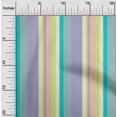 thumbnail image 1 of oneOone Cotton Poplin Fabric Multicolor Stripe Print Fabric BTY 42 Inch Wide, 1 of 3