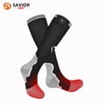 thumbnail image 1 of Savior Heat 7.4V Rechargeable Heated Socks for Men - Washable Electric Winter Warming Socks for Hunting Skiing Outdoors - Battery Included, 1 of 5