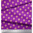 thumbnail image 3 of Soimoi Rayon Fabric Artistic Floral Print Fabric by the Yard 42 Inch Wide, 3 of 3