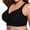 Black, variant on Women's Wireless Support Bra, Full Coverage Plus Size Bra for Seniors, Hontri Bras for Women Supportive Wireless Bra Full Coverage No Underwear Plus Size for Older Women