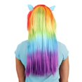 thumbnail image 2 of My Little Pony Rainbow Dash Wig, 2 of 3