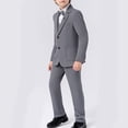thumbnail image 1 of RXIRUCGD Manteau Sans Manches pour Enfants, Ensemble 5 Pcs, Col Rond, Gris, Taille: 100, 1 of 6