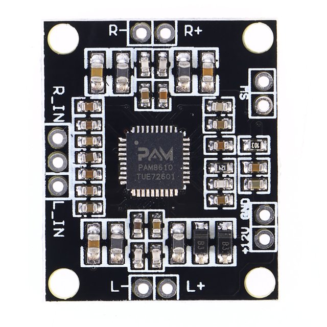 PAM8610 Dual Channel Miniature Digital Amplifier Board for Stereo 31 x 25 x 2 Multi Color