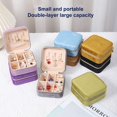 thumbnail image 5 of Necklace Jewelry Box Item Storage Soft Lining Convenient Earrings Necklace Ring Storage Box Jewelry Container, 5 of 5