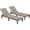 Light Brown, variant on Homall 2 Pieces Patio Lounge Chair Outdoor Adjustable Chaise Lounge Chair, Light Brown