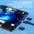 thumbnail image 2 of TFixol High-Definition Dual-Lens Endoscope Camera for iPhone, iPad, Android - 1920P IP68 Waterproof Inspection Tool with 11.48FT/3.5M Rigid Cable, 8+1 Adjustable LED Lights, Black AN112, 2 of 6
