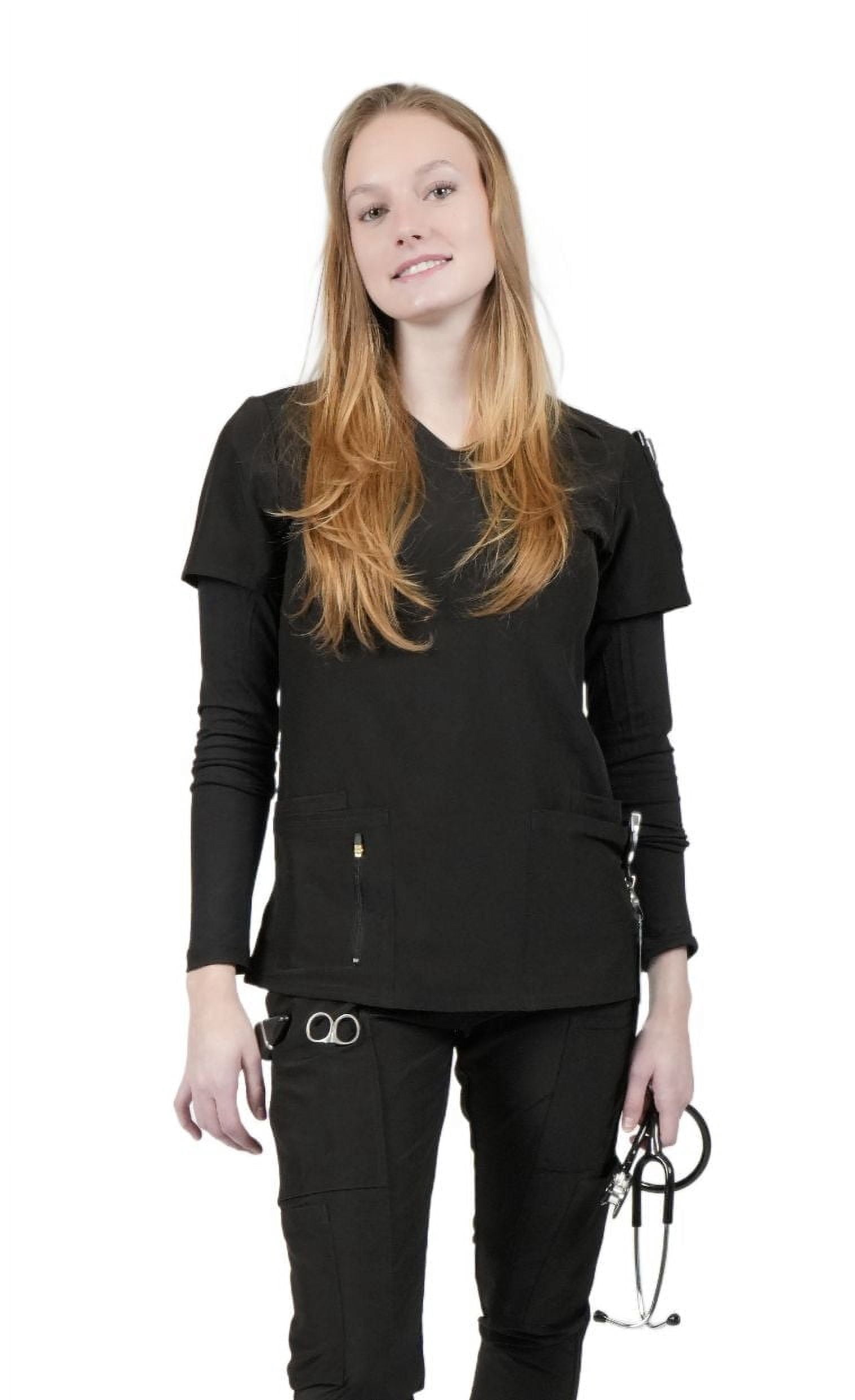 Haut Zinnia Scrubs à col en V