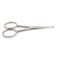 thumbnail image 2 of 105 MM Mustache Scissors Fashionable Durable Different Colors Exquisite Appearance Easy Installment High Gloss Beauty Clipper Bright Silver, 2 of 8