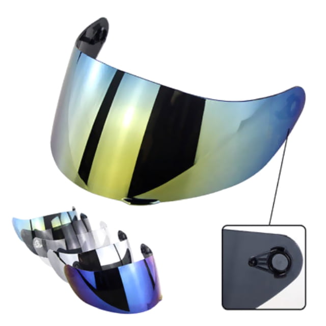 FlyFlise Motorcycle Wind Shield Helmet Lens Visor Full Face Replacement for Moto Helmet