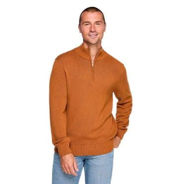 George Men's Quarter Zip Sweater