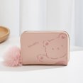 thumbnail image 1 of Portefeuille Court pour Femmes à la Mode et Simple Portefeuille à Fermeture Éclair Dessin Animé Mini Porte-Monnaie Multi-Cartes, 1 of 4