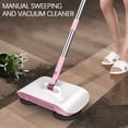 thumbnail image 1 of pstuiky Hand Push Sweeper Dry Sweep, Wet Mop & Storage 3-In-1 40 Inch Adjustable Stainless Steel Rod for Hard Floors, Tile, Vinyl Includes 1 Microfiber Cloth, 1 of 9