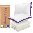 thumbnail image 2 of Polysleep Adjustable Memory Foam Pillow - Hypoallergenic Medical Grade Cooling Foam - 4 Count, 2 of 10
