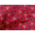 thumbnail image 4 of oneOone Cotton Poplin Fabric Triangle Block Print Sewing Fabric BTY 56 Inch Wide, 4 of 4