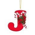 thumbnail image 2 of Vaidha 26 Letters Christmas Tree Decoration Pendant Christmas Tree Ornaments Personalized DIY Christmas Ornaments Christmas Decoration Xmas Tree Hanging Decor, 2 of 3