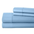 thumbnail image 1 of Real 1000 Thread Count RV Short Queen Size Sheets 100% Egyptian Cotton 4 PC Sheet Set, Luxurious Bedsheet Sets Soft Silky Sateen Weave, Breathable, Fits Upto 10 Inch Deep Pocket Mattress - Sky Blue, 1 of 7