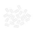 thumbnail image 1 of Unique Bargains Embouts en Silicone, Lot de 100 Bouchon en Silicone 6 mm Compatible avec Corset, Désossage en Polyester pour Robe de Mariée (Blanc), 1 of 5