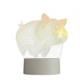 thumbnail image 2 of Agiferg 3D USB Acrylic Night Light LED Table Desk Bedroom Decor Gift Warm White Lamp, 2 of 2