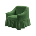 thumbnail image 2 of Stretch Wing Chair Slipcovers,Pleated Ruffled Skirt Armchair Slipcover,Stretch Slipcovers for Sofa,Seersucker Armchair Covers with Skirt Ruffle,Living Room Sofa Slipcover Furniture Protector, 2 of 9