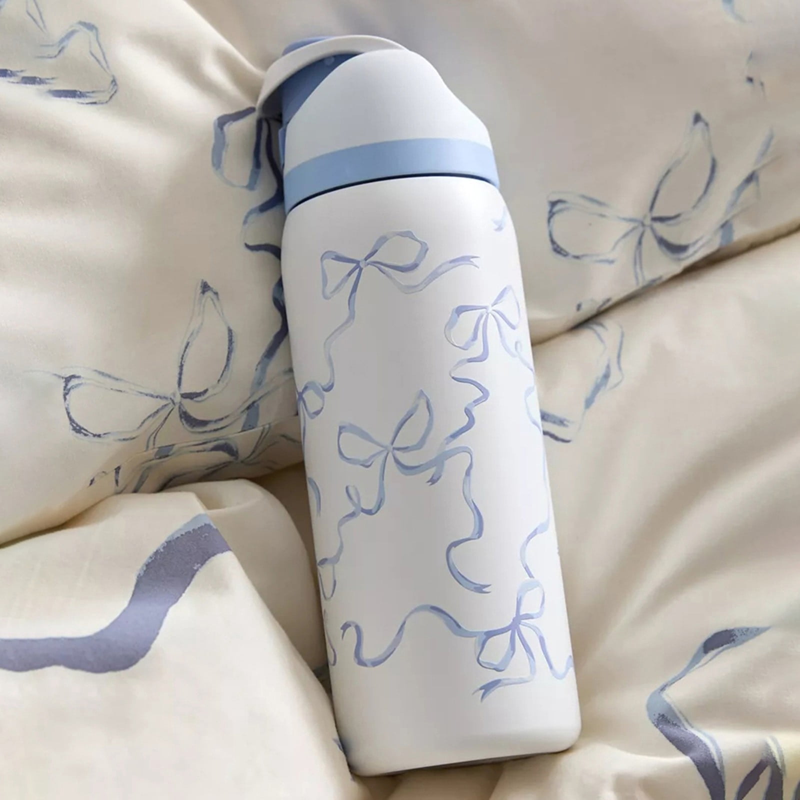 Owala Stainless Steel Water Bottle 32 oz - Blue Bow
