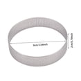 thumbnail image 2 of WIFKLSIIPG Tart Rings 8 inch Round Perforated Cake Ring Heat Nonstick Stainless Steel Baking Rings Heat Ring for Cooking，Culinary Applications，High Performance，Everyday Baking & Cooking, 2 of 2
