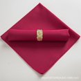 thumbnail image 1 of Napkins Cloth Washable, Red Cloth Napkins, 18.9x18.9Inch Soft Cotton Dinner Napkins Cloth, Rustic Table Napkins, 6Pcs Reusable Table Napkin with Hemmed Edges, 1 of 7