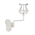 thumbnail image 2 of Portable Clamp-on Music Stand for Saxophone Tenor Horn Trumpet Universal Marching Lyre Sheet Clip Holder for Wind Instruments, 2 of 7