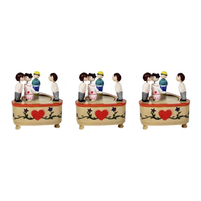 Maytalsory Machine à Sons Créative pour Filles et Garçons Poupée à Embrasser Style C Ensemble de 3