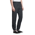 thumbnail image 2 of Hanes Mens EcoSmart Fleece Jogger Sweatpant with Pockets, XL, Charcoal Heather, 2 of 3