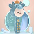 thumbnail image 3 of Bluetooth Speaker Handheld Microphone for Kids Girls blue, 3 of 9