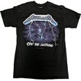 thumbnail image 2 of Metallica Men's Ride The Lightning T-Shirt (XX-Large) Black, 2 of 4
