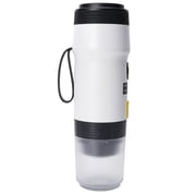 3 in 1 Travel Coffee Maker, Compact and Lightweight Easy to Carry Multifunctional Portable Coffee Machine for RV Hiking and Office UseWhite