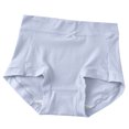 thumbnail image 1 of AherBiu Culottes Grande Taille pour Femmes en Coton Taille Haute Sans Coutures Extensibles Confortables Culottes pour Dames, 1 of 5