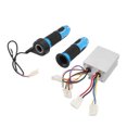 thumbnail image 4 of Motor Speed Controller, Brush Motor Control Box Universal Aluminum Alloy DC12V 500W High Power with Throttle Grips for Electric Motorcycles Bikes Scooter, 4 of 8