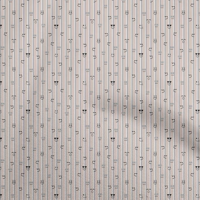 oneOone Viscose Chiffon Brown Fabric Random Craft Projects Decor Fabric Printed By The Yard 42 Inch Wide
