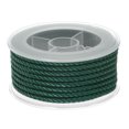 thumbnail image 1 of Unique Bargains Nylon Thread Twine Beading Cord 3mm Extra-Strong Braided Nylon Crafting String 4M/13 Feet, Dark Green, 1 of 7