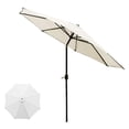 thumbnail image 1 of mmirethe 10 Umbrella Replacement Canopy 8 Rib Outdoor Patio Top Cover Waterproof STOCK No.03, 1 of 6